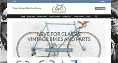 Desktop Screenshot of ilovevintagebikes.com